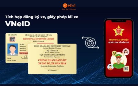 Hướng dẫn chi tiết tích hợp đăng ký, cấp biển số xe lần đầu trên VNeID