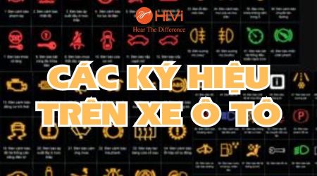 Các ký hiệu trên xe ô tô mà người lái cần biết