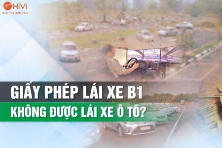 Bằng B1 không được lái xe ô tô từ năm 2025