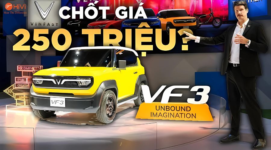 VinFast VF3 có giá khởi điểm chỉ từ 240 triệu đồng