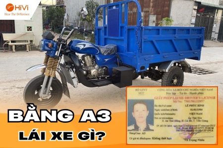 Bằng A3 lái xe gì? Cập nhật những quy định mới nhất