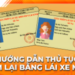 Làm lại bằng lái xe máy: Hướng dẫn thủ tục mới nhất 2025