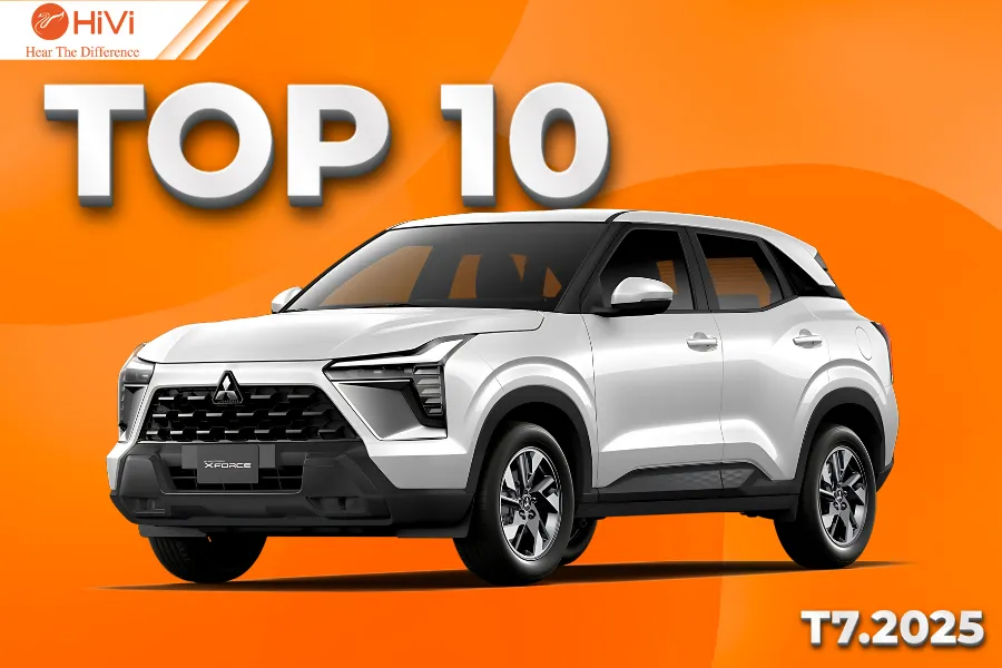 Với doanh số 1.185 xe, Mitsubishi Xforce đứng TOP 10 – Tháng 7/2025
