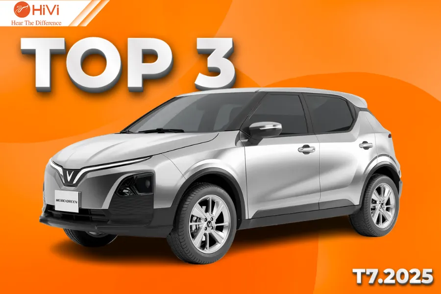 Với doanh số 2.128 xe, VinFast Herio Green đứng TOP 3 – Tháng 7/2025