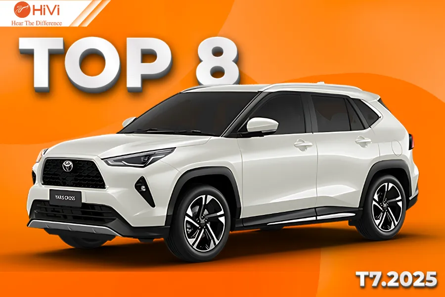 Với doanh số 1.259 xe, Toyota Yaris Cross đứng TOP 8 – Tháng 7/2025