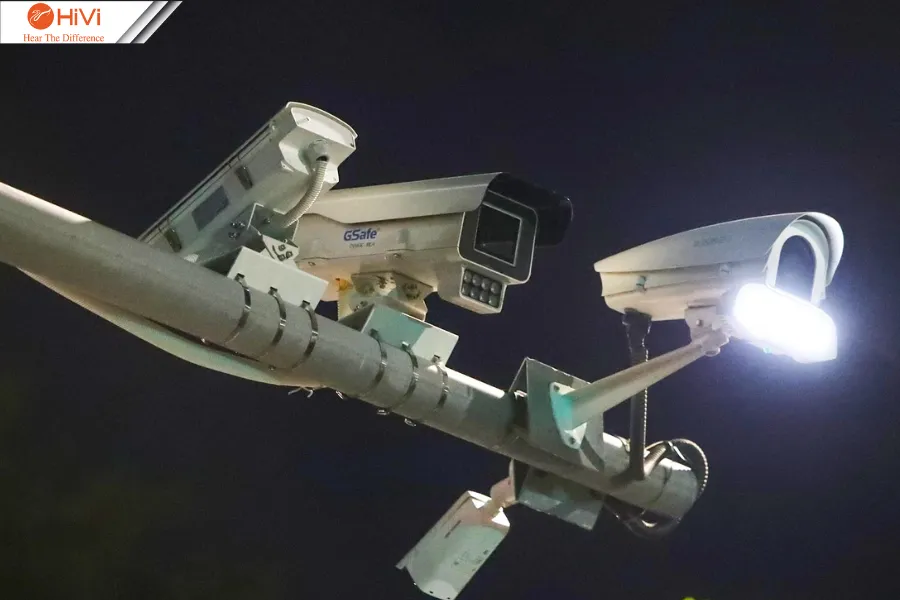 Hình ảnh minh họa Camera AI trong giám sát giao thông