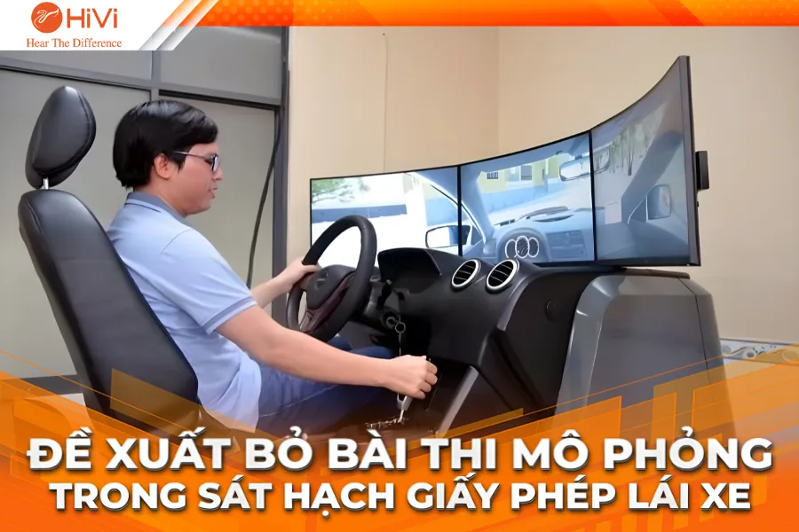 Đề xuất bỏ bài thi mô phỏng trong sát hạch GPLX