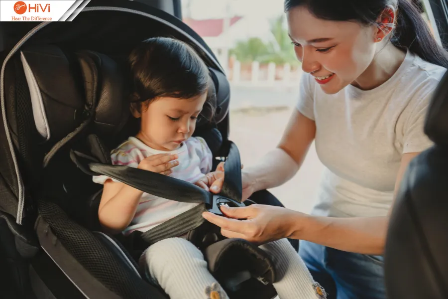 Không sử dụng ghế ngồi ô tô trẻ em có nguy cơ bị thương nặng cao gấp 3–5 lần so với trẻ được cố định đúng cách.