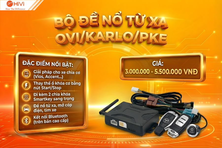 OVI/Karlo/PKE (Giải pháp cho xe chìa cơ)